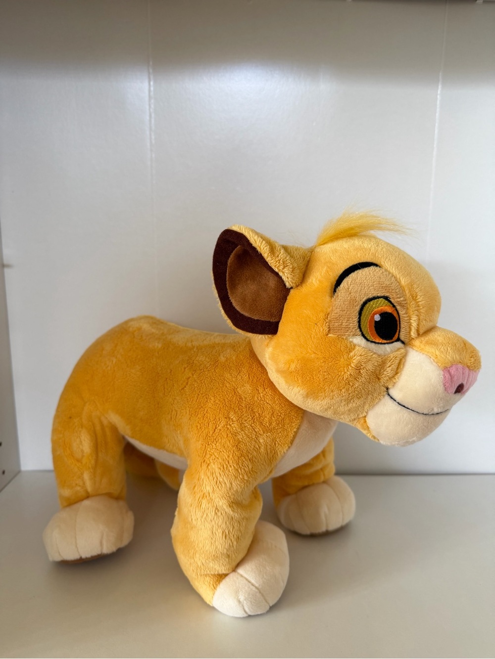 NWT Disney The Lion King Simba 12”  Plush Authentic Stuffed Animal Toy